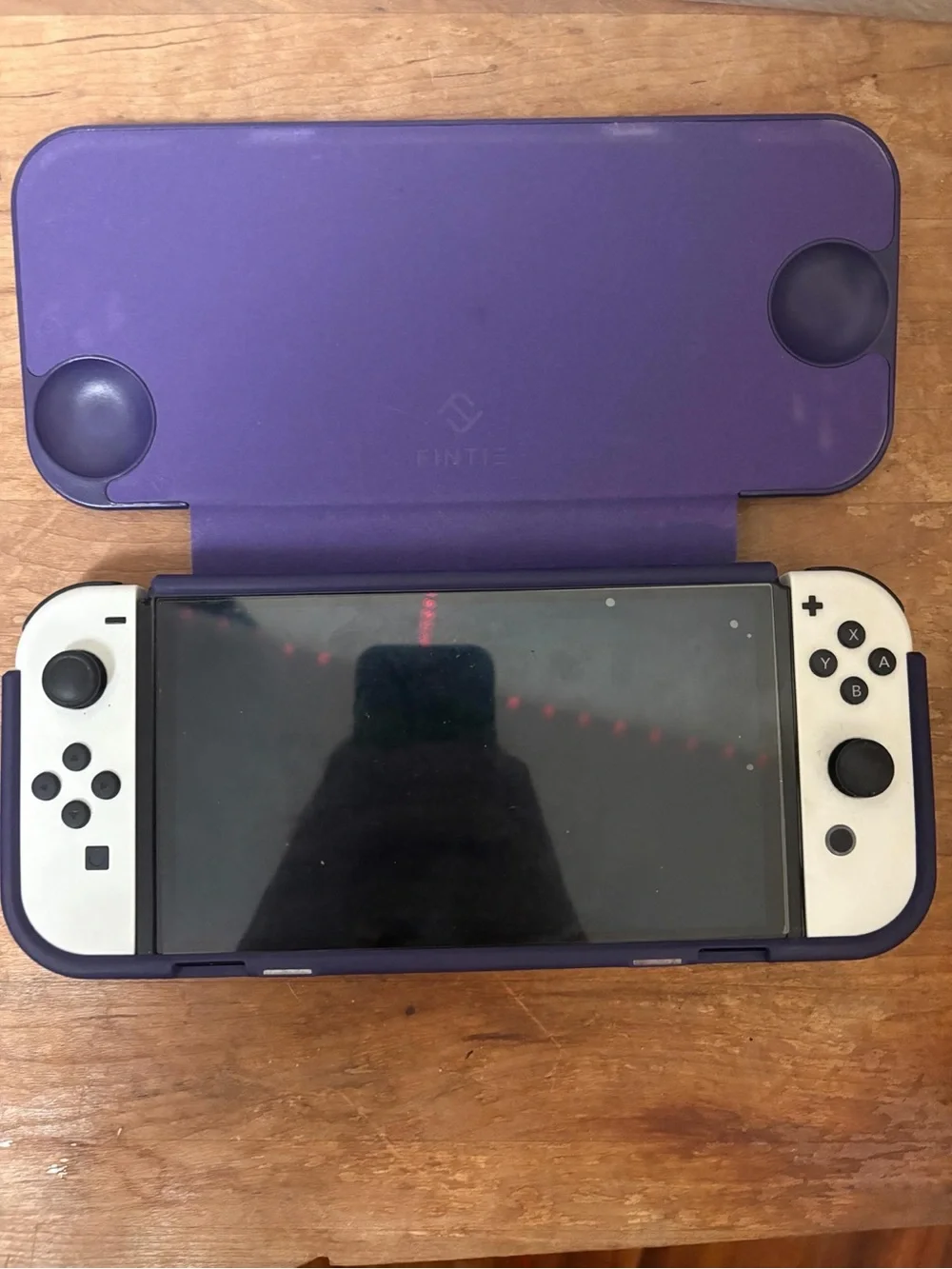 Nintendo switch oled with 5 Nintendo games